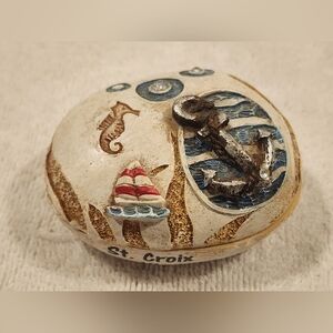 St. Croix VI Stone Jewelry Box Trinket